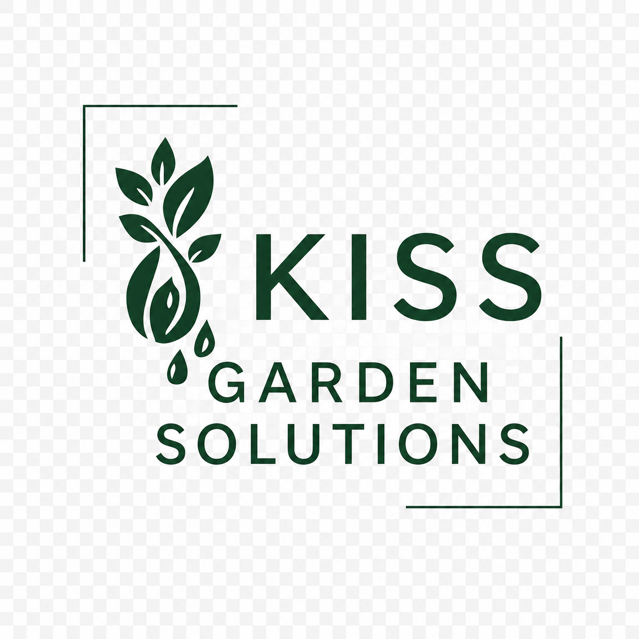 KISSBoldogság Kiss Garden Solution kertészet logó